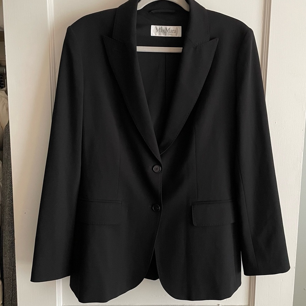 Max Mara Virgin Wool Blazer
